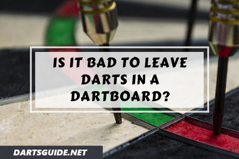 darts in a dartboard